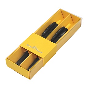 НАБОР ИЗ 2-Х РУЧЕК "HappyClick. Keep away. Caution" ШАРИКОВАЯ 0.5 ММ, СИНЯЯ (желтый футляр)
Арт. 20-0241/3939