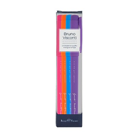 Набор BrunoVisconti®
из 4-х гелевых ручек
"ÉGOÏSTE" цвет корпуса multicolor
0.5 мм, черных Special
Арт. 20-0081-4/1