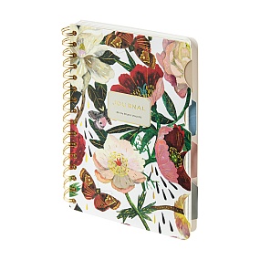 ЗАПИСНАЯ КНИЖКА "ART JOURNAL" А5,120 Л. НА ГРЕБНЕ, С РАЗДЕЛИТЕЛЯМИ"FLORA.ПИОНЫ"
Арт. 3-737/03