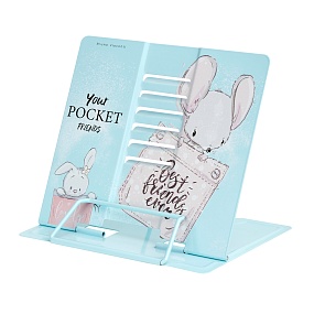 ПОДСТАВКА ДЛЯ КНИГ "КАРМАННЫЕ ЖИВОТНЫЕ" с  регулируемым наклоном (металл.)
Арт. 24-0011