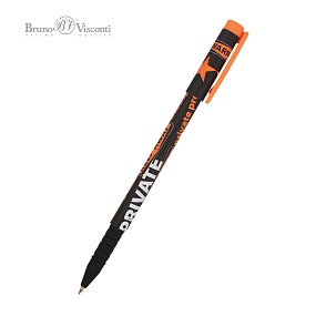 Ручка BrunoVisconti®
шариковая, 0.5 мм, синяя
FunWrite «STOP. ЧАСТНАЯ СОБСТВЕННОСТЬ»
Арт. 20-0212/55