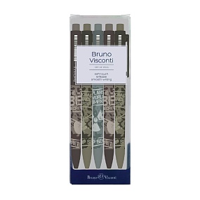 НАБОР ИЗ 5-ТИ РУЧЕК "FunClick. Top Secret" ШАРИКОВЫХ 0.7 ММ, СИНЯЯ
Арт. 20-0297-5/4