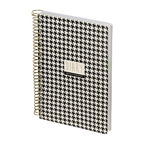 Ежедневник BrunoVisconti® недатированный
А5 (160 х 210 мм)
"BLACK&WHITE. ГУСИНАЯ ЛАПКА" мультиколор 272 стр.
Арт. 3-701/05