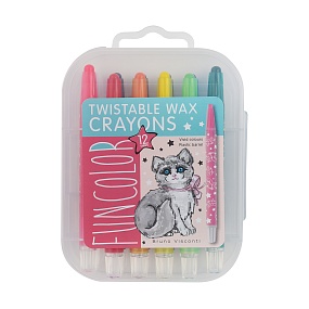 Мелки восковые BrunoVisconti®
12  цветов, грифель 6 мм
FunColor
Арт. 31-0020