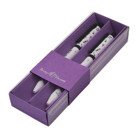 Набор BrunoVisconti®
из 2-х шариковых автоматических ручек
"ARTCLICK"0.5 мм, синий, в картонном сиреневом  футляре "Меломанка"
Арт. 20-0281/1111