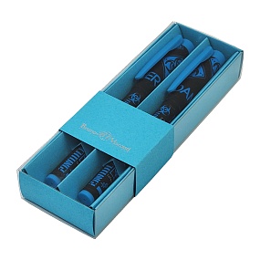 НАБОР ИЗ 2-Х РУЧЕК "FreshWrite. Биологическая опасность!" ШАРИКОВАЯ 0.7 ММ, СИНЯЯ (голубой футляр)
Арт. 20-0214/6868