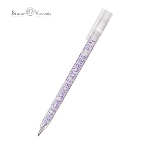 Ручка гелевая BrunoVisconti®
0.5 мм, синий
UniWrite «NON-FICTION»
Арт. 20-0305/07