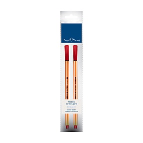 Набор BrunoVisconti®
из 2-х капиллярных  ручек
0.4 мм, красный, Basic
Арт. 36-0009-2