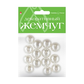 БУСИНЫ КРУГЛЫЕ ПОД ЖЕМЧУГ, Ø 16 ММ
Арт. 2-370/05