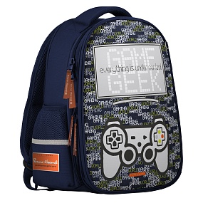 РЮКЗАК-КАПСУЛА СИНИЙ  С ЭРГОНОМИЧНОЙ СПИНКОЙ "GAME GEEK"
Арт. 12-009-085/02