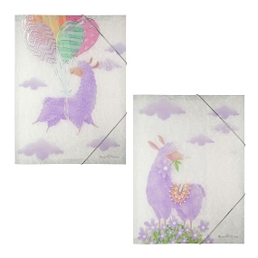 Папка-файл на резинке BrunoVisconti®
А4 (24 х 32 см)
"ЛАВАНДОВАЯ ЛАМА"
Арт. 14-033/02
обложка в ассортименте