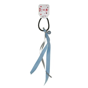 РЕЗИНКА ДЛЯ ВОЛОС "НЕЖНЫЕ ЛЕНТОЧКИ" 1 ШТ, 3 ЦВЕТА 
Арт. 2-712/133