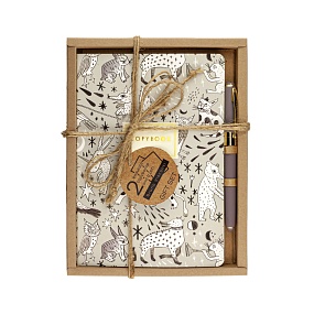 НАБОР ПОДАРОЧНЫЙ "СРЕДНЕВЕКОВЬЕ" (ДВЕ ТЕТРАДИ BV И РУЧКА)
Арт. 7-40-125-3