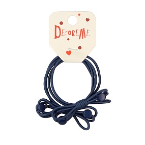 РЕЗИНКА ДЛЯ ВОЛОС 2 ШТ, 5 ЦВЕТОВ 
Арт. 2-712/251