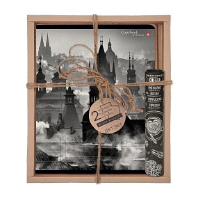 Набор подарочный "ГОРОДА. Прага" (две тетради и ручка в тубе)
Арт. 7-48-1275-3/4