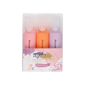 Текстовыделитель BrunoVisconti®
набор 3 цвета
розовый, персиковый, сиреневый
"PRIMAVERA"
Арт. 22-0181