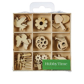 ДЕКОР ИЗ ДЕРЕВА. НАТУРАЛЬНЫЙ, НАБОР №28 "ВЕСЕННЯЯ ФАНТАЗИЯ" В ДЕРЕВЯННОМ ОРГАНАЙЗЕРЕ
Арт. 2-359/03