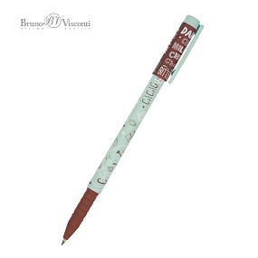 Ручка BrunoVisconti®
шариковая, 0.5 мм, синяя
FunWrite «МЯТНЫЙ КАПУЧИНО»
Арт. 20-0212/69