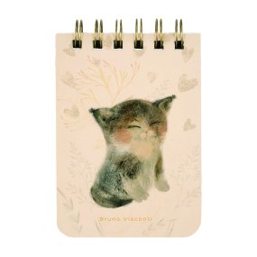 БЛОКНОТ НА ГРЕБНЕ «CUTE JOURNAL» A7, BV, 100 Л. "МИЛЫЙ КОТИК" ЛИНЕЙКА
Арт. 3-100-009/07