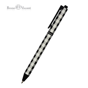 Ручка шариковая автоматическая BrunoVisconti®
0.5 мм, черная
ArtClick "Клетка"
Арт. 20-0281/22
