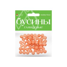 БУСИНЫ КРУГЛЫЕ ГЛЯНЦЕВЫЕ, Ø 10 ММ, 10 ЦВ
Арт. 2-584/03