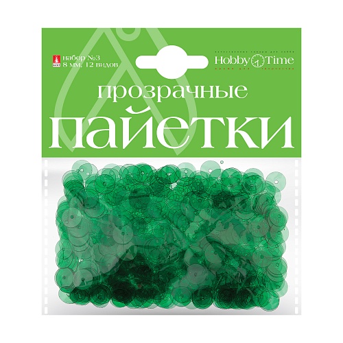 ПАЙЕТКИ. НАБОР №3. ОДНОТОННЫЕ. ПОЛУПРОЗРАЧНЫЕ, 8ММ. 12 ВИДОВ
Арт. 2-410/03: фото #5