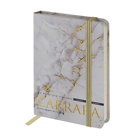 ЗАПИСНАЯ КНИЖКА "MEGAPOLIS JOURNAL" А6, 100 Л.  НА РЕЗИНКЕ "CARRARA", ЛИНЕЙКА
Арт. 3-478/18