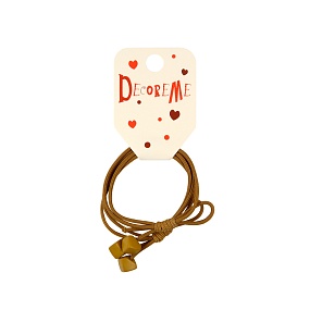 РЕЗИНКА ДЛЯ ВОЛОС 2 ШТ, 4 ЦВЕТА 
Арт. 2-712/285