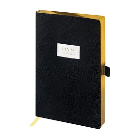 Ежедневник BrunoVisconti® недатированный
А5 (125 х 200 мм) черный 256 стр.
Арт. 3-823/01