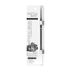 Кисть BrunoVisconti
синтетика круглая 
универсальная №0
Арт. 71-0421