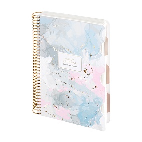ЗАПИСНАЯ КНИЖКА "DAILY JOURNAL" A5, 200 Л. НА СПИРАЛИ, С РАЗДЕЛИТЕЛЯМИ "PRIMAVERA"
Арт. 3-820/02