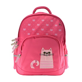 Рюкзак BrunoVisconti®
классический 
розовый с эргономичной спинкой
«КОТОМАНИЯ»
Арт. 12-002/42