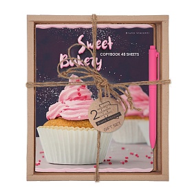 НАБОР ПОДАРОЧНЫЙ "ДОНАТ РУЛИТ! Cake" (ДВЕ ТЕТРАДИ И РУЧКА)
Арт. 7-48-1227-2/1