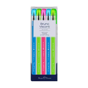 НАБОР ИЗ 5-ТИ РУЧЕК "FirstWrite.SPECIAL" ШАРИКОВЫХ 0.5 ММ, СИНЯЯ 
Арт. 20-0237-5