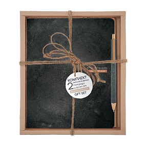 НАБОР ПОДАРОЧНЫЙ "STONE.Graphite" (ДВЕ ТЕТРАДИ И РУЧКА)
Арт. 7-48-1391-2/4