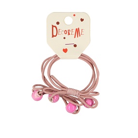 РЕЗИНКА ДЛЯ ВОЛОС 2 ШТ, 5 ЦВЕТОВ 
Арт. 2-712/257