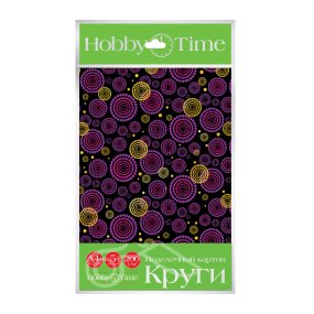 Поделочный картон HOBBY TIME
А4 (208 х 338 мм), 5 листов
круги
Арт : 11-410-82