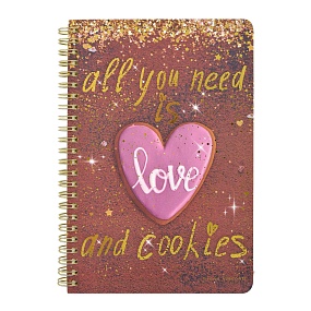 Тетрадь общая BrunoVisconti®
А5 (140 х 210 мм)
"SWEET LIFE.СЕРДЕЧКО" 60 л., линейка
Арт. 7-60-202/13