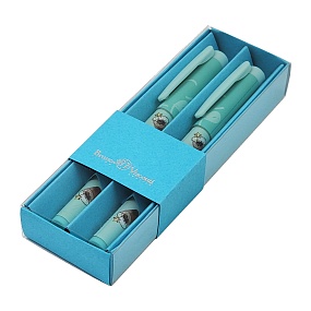 НАБОР ИЗ 2-Х РУЧЕК "FreshWrite. Кофемания. Шоколадный кокт" ШАРИКОВАЯ 0.7 ММ, СИНЯЯ (голубой футляр)
Арт. 20-0214/8686