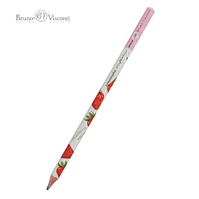 Карандаш BrunoVisconti®
чернографитовый, НВ, грифель 2 мм
Tutti Frutti "КЛУБНИКА"
Арт. 21-0030/82