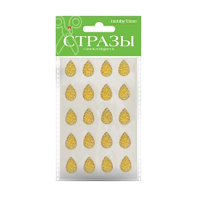 НАБОР САМОКЛЕЯЩИХСЯ СТРАЗ №100 "КАПЛИ", 13*18 ММ, 4 ЦВ.
Арт. 2-344/09