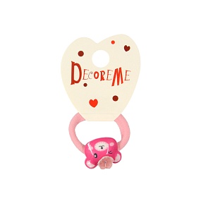 РЕЗИНКА ДЛЯ ВОЛОС "ЯПОНСКИЙ МИШКА" 1 ШТ, 3 ЦВЕТА 
Арт. 2-713/46