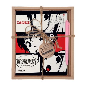НАБОР ПОДАРОЧНЫЙ "MANGA ANIME. Run" (ДВЕ ТЕТРАДИ И РУЧКА)
Арт. 7-48-1241-2/1