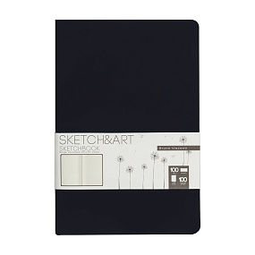 Sketchbook BrunoVisconti® черный
143х216  мм, 100  л., 100 г/кв.м, бежевая бумага
твердая обложка
"Sketch&Art"
Арт. 1-603/01