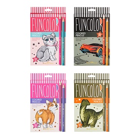 Карандаши цветные BrunoVisconti®
18 цветов 
FunColor
Арт. 30-0061
упаковка в ассортименте