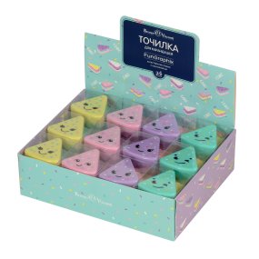 Точилка BrunoVisconti®
 (46 х 47 х 26 мм)
"FUNGRAPHIX.КЕКСИК" мультиколор
Арт. 35-0038
цвет в ассортименте