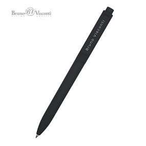 Ручка шариковая автоматическая BrunoVisconti®
0.7 мм, синий
SoftClick Black
Арт. 20-0102