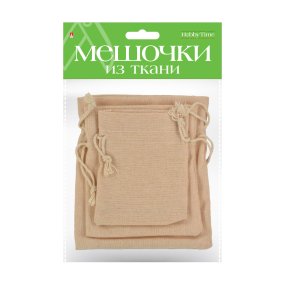 ПОДАРОЧНЫЕ МЕШОЧКИ ИЗ ТКАНИ, 3 ШТ, 3 Р-РА, ВИД 16
Арт. 2-240/16