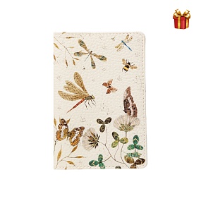 Обложка для паспорта BrunoVisconti®
"FAUNA.БАБОЧКИСТРЕКОЗЫ"
Арт. 3-620/28