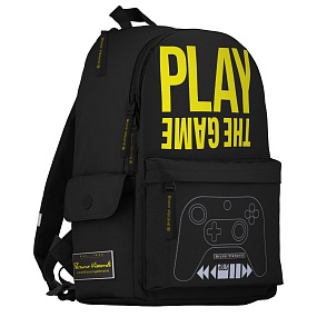 Рюкзак BrunoVisconti®
молодежный
черный 
«PLAY THE GAME NOW»
Арт. 12-003-164/01